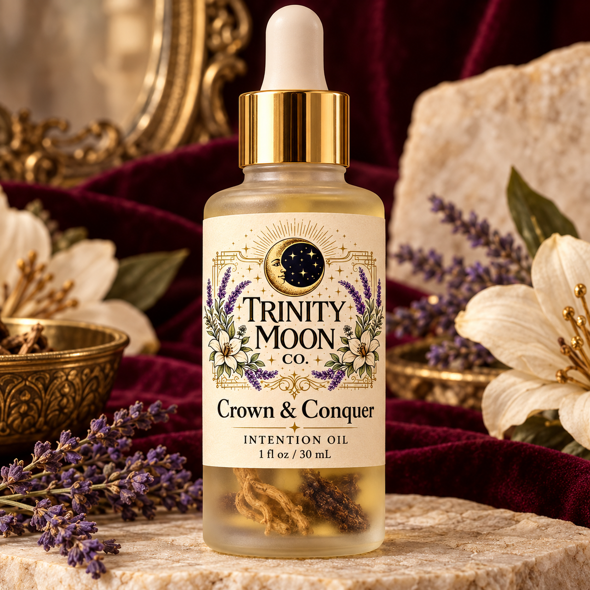 Crown & Conquer | Master Root + High John Intention Oil