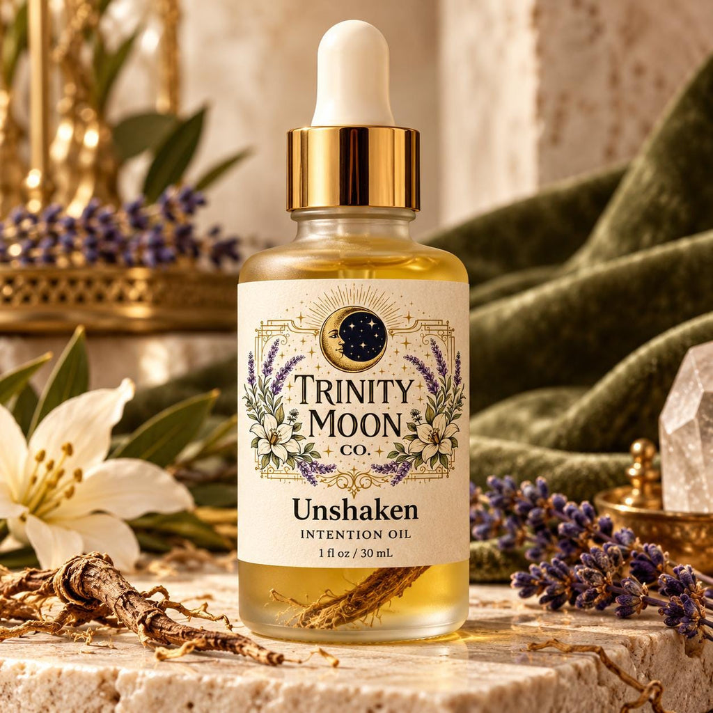 Unshaken | Master Root Intention Oil, Botanical Ritual Blend