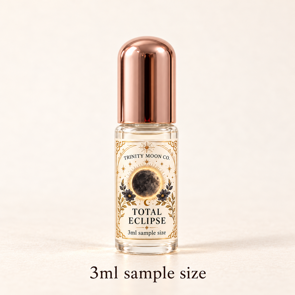 total eclipse 3ml sample packaging mockup