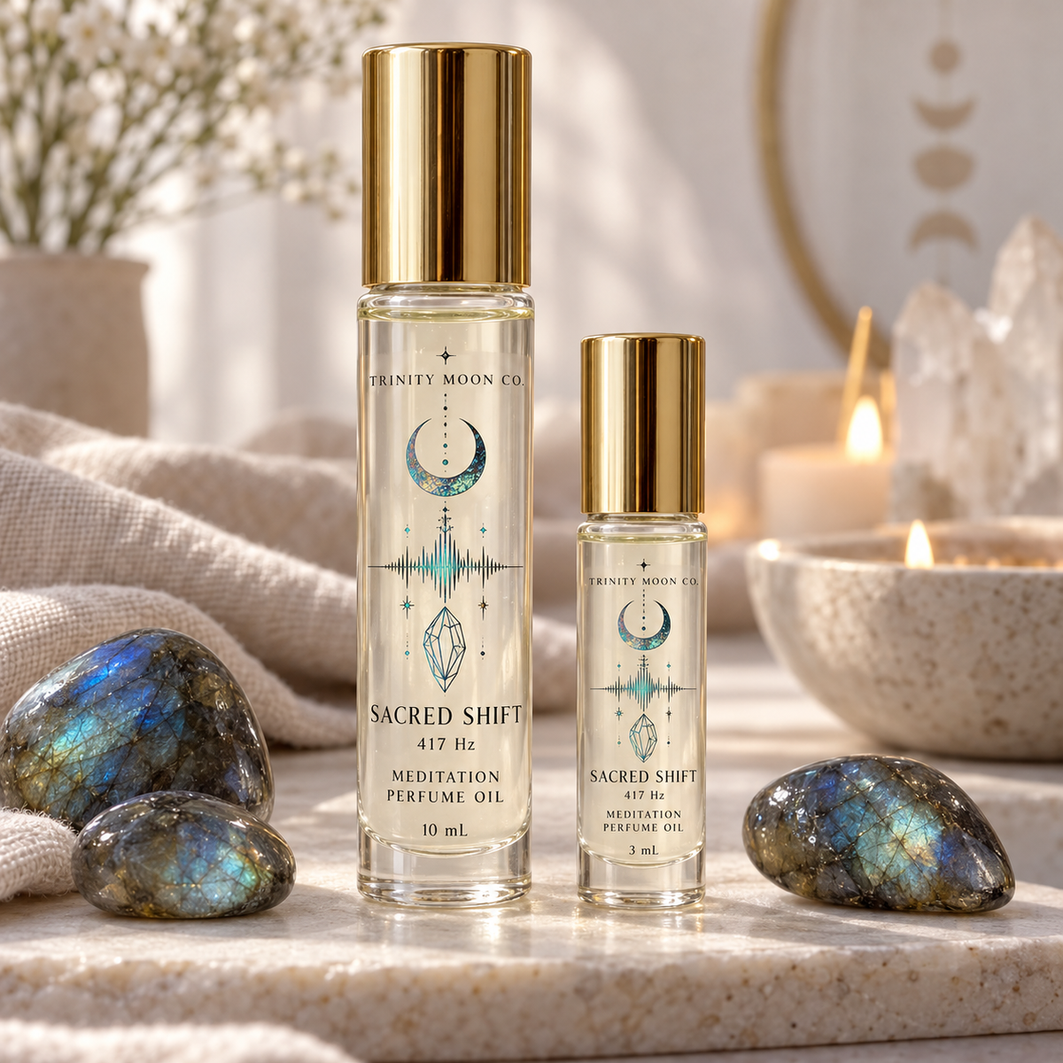 Sacred Shift | Sound Bath Collection | 10 mL and 3 mL rollers