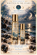 Scorpio — Velvet Undertow | Zodiac Perfume Oil — 10 ml and 3 ml size options; one bottle per purchase