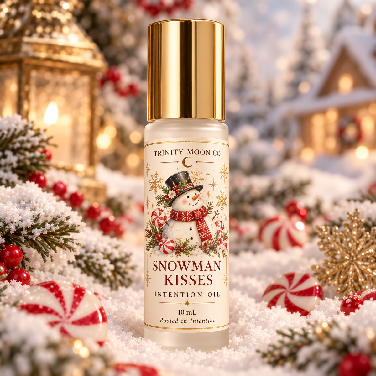 Snowman Kisses intention oil