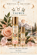 Taurus — Velvet Garden | Zodiac Perfume Oil — 10 ml and 3 ml size options; one bottle per purchase