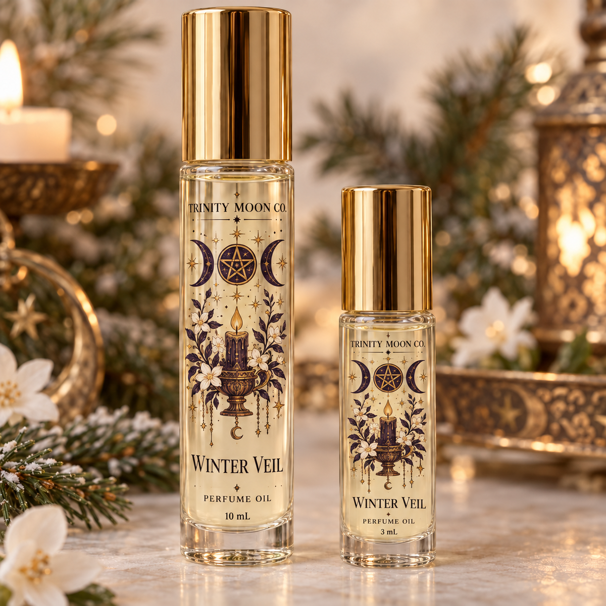 Winter Veil perfume oil 10 mL and 3 mL